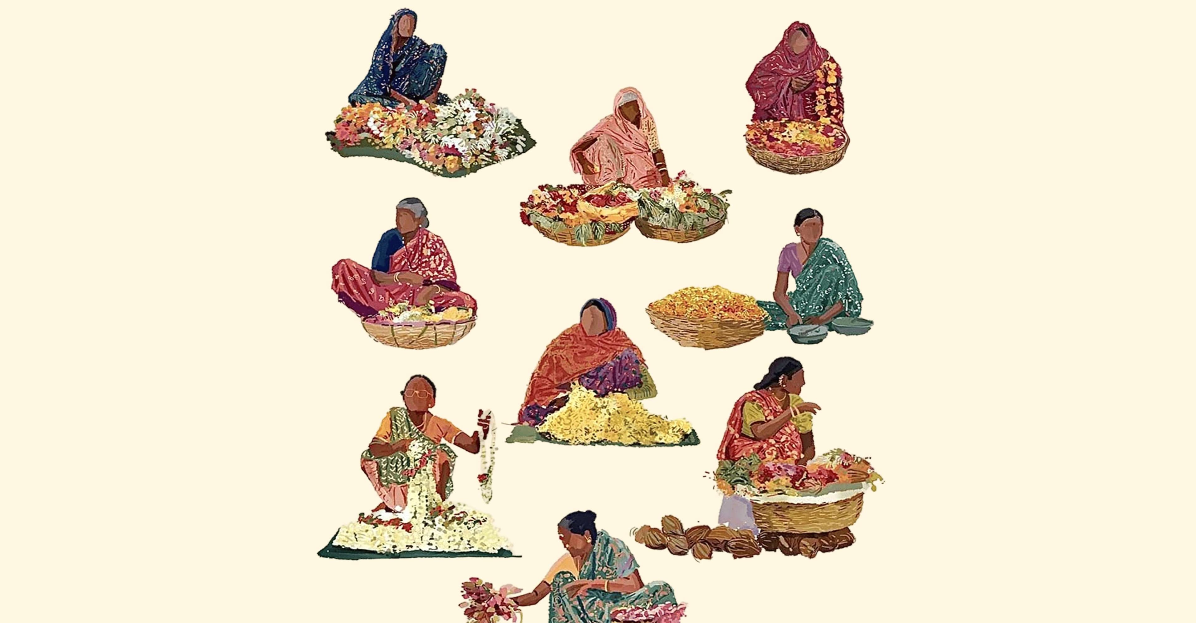 Nepalese Art Background